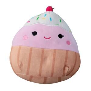 Original Squishmallows Clara the Cupcake 8" Plush Kellytoy